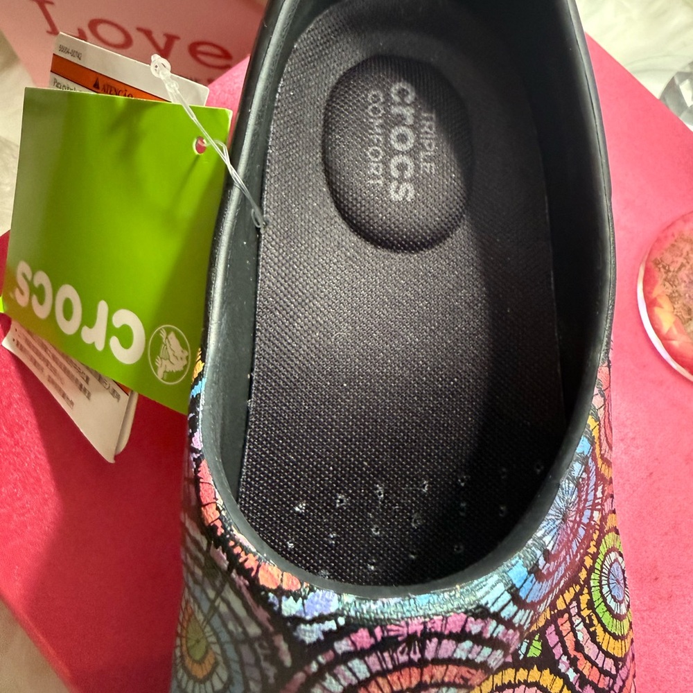 CROCS NWT Nerio Pro Graphic Multi-Color  Size 8 $4.00 Off + Discounted Shipping - Picture 10 of 17